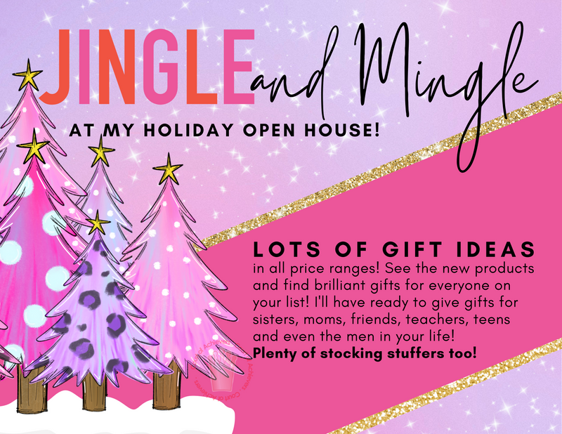 Jingle & Mingle Open House Postcard