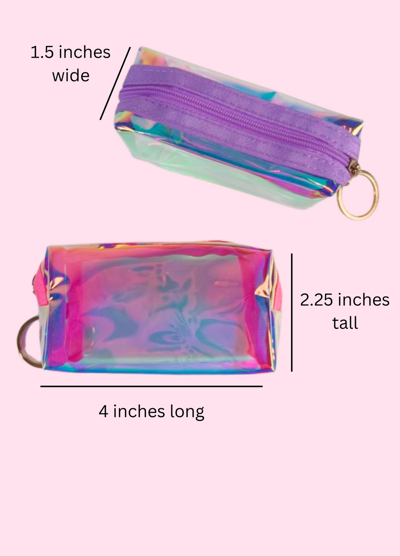 4-Pack Keychain Pouches