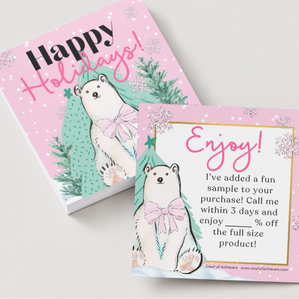 Beary & Bright Chat Card
