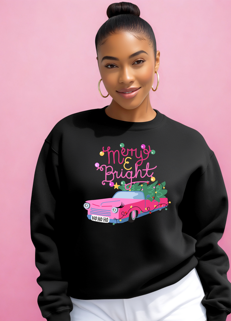 Pink Cruiser Fleece Sweatshirt