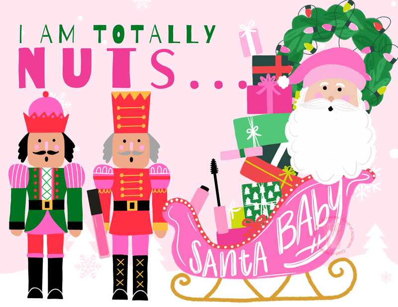 Totally Nuts Postcard