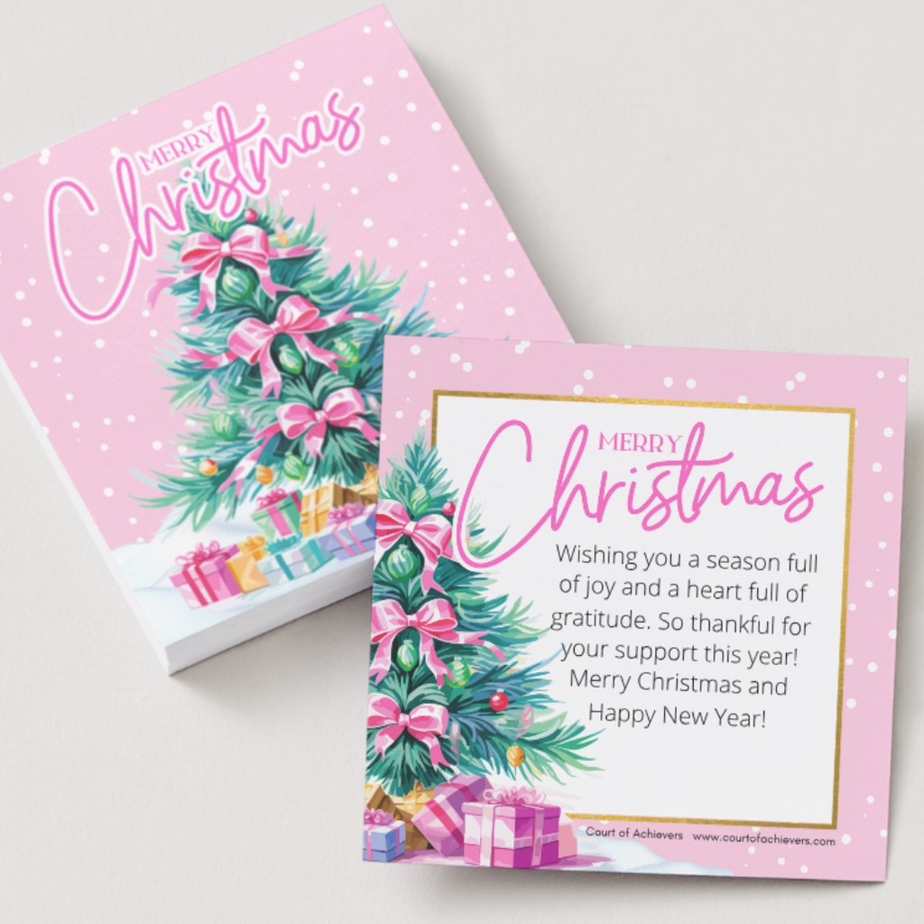 Merry Christmas Chat Card