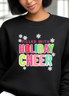 Holiday Cheer Black Sweatshirt