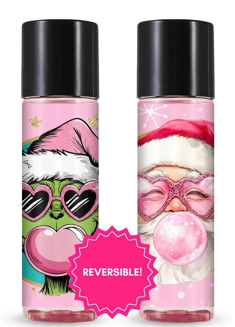 Grinch & Santa Bottle Wrap