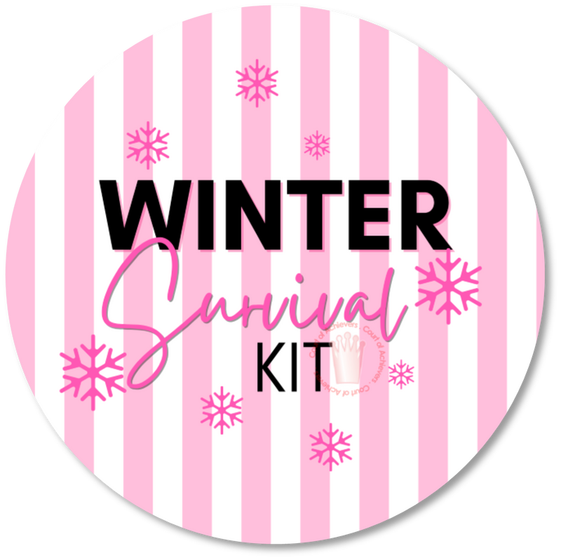 Winter Survival Kit Sticker