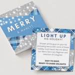 Merry & Manly Chat Card