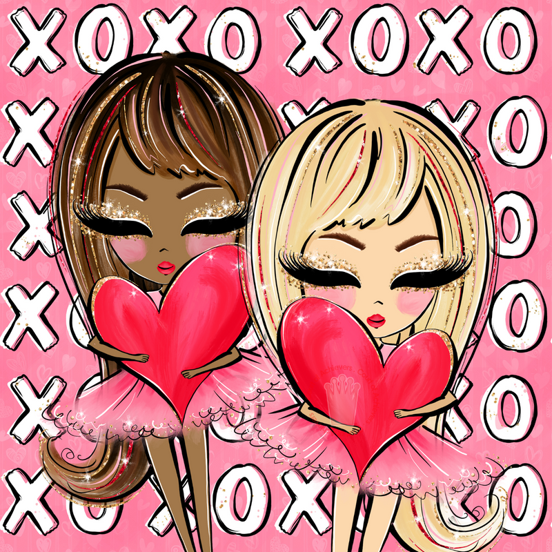 XOXO Chat Card