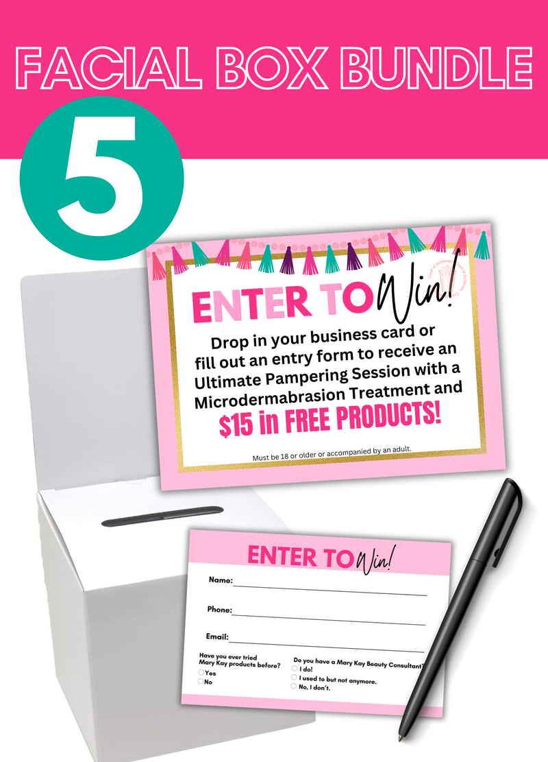 5 Facial Box Bundle (25+ Value)