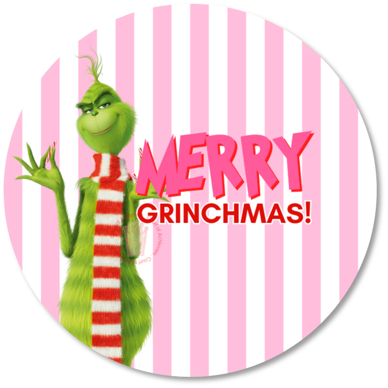 Clearance Merry Grinchmas Sticker