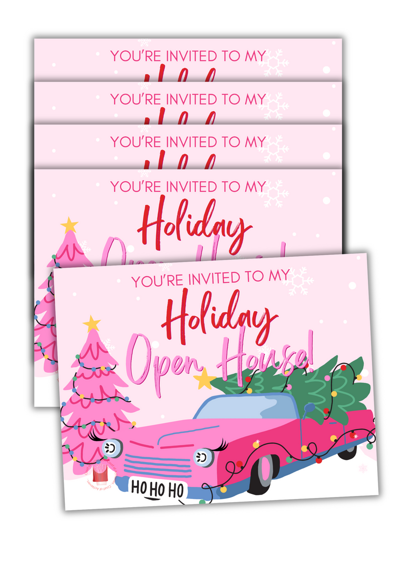 Pink Express Open House Postcard Bundle