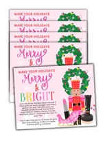 Merry and Bright Open House Postcard Bundle