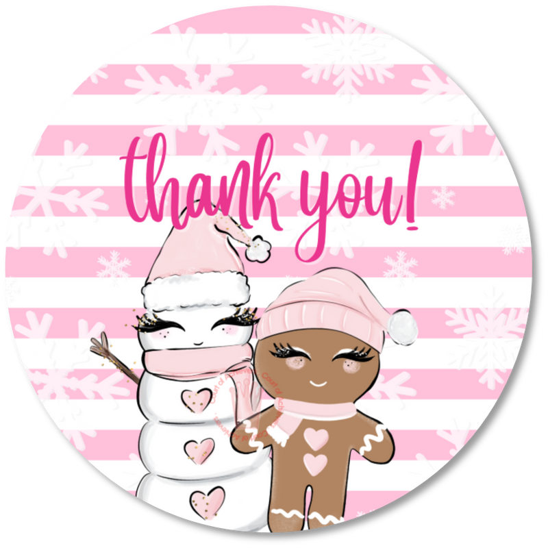 Snowlady & Ginger Sticker