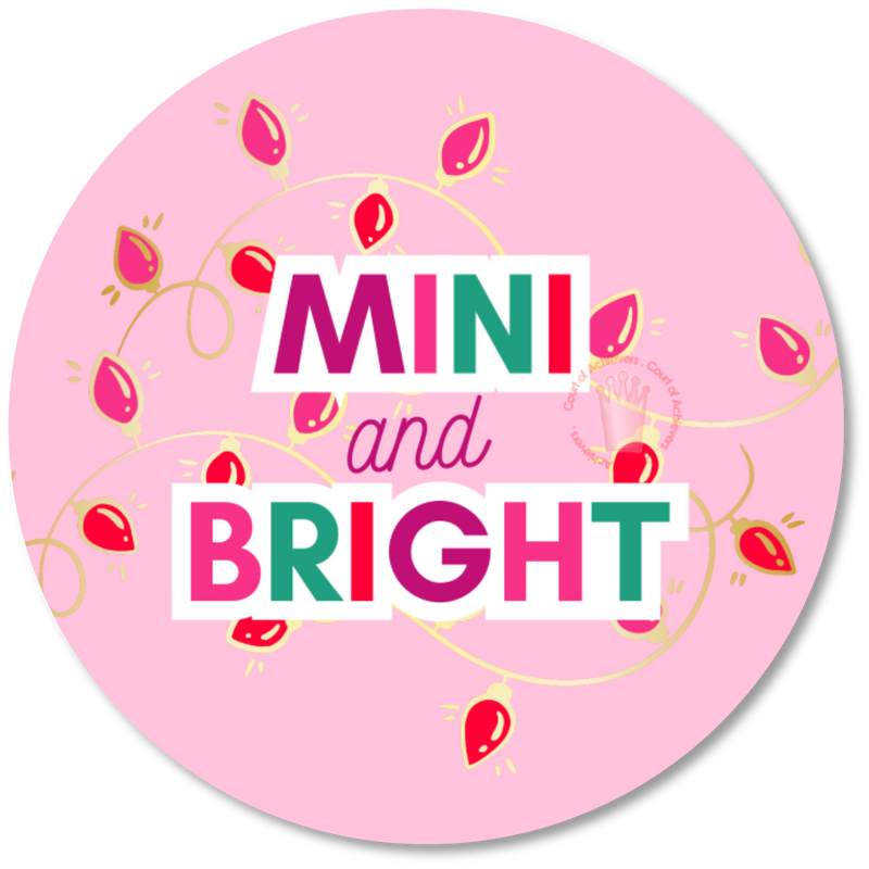 MINI & BRIGHT Sticker