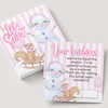 Let it Snow Chat Card