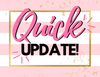 A3 Quick Update Postcard