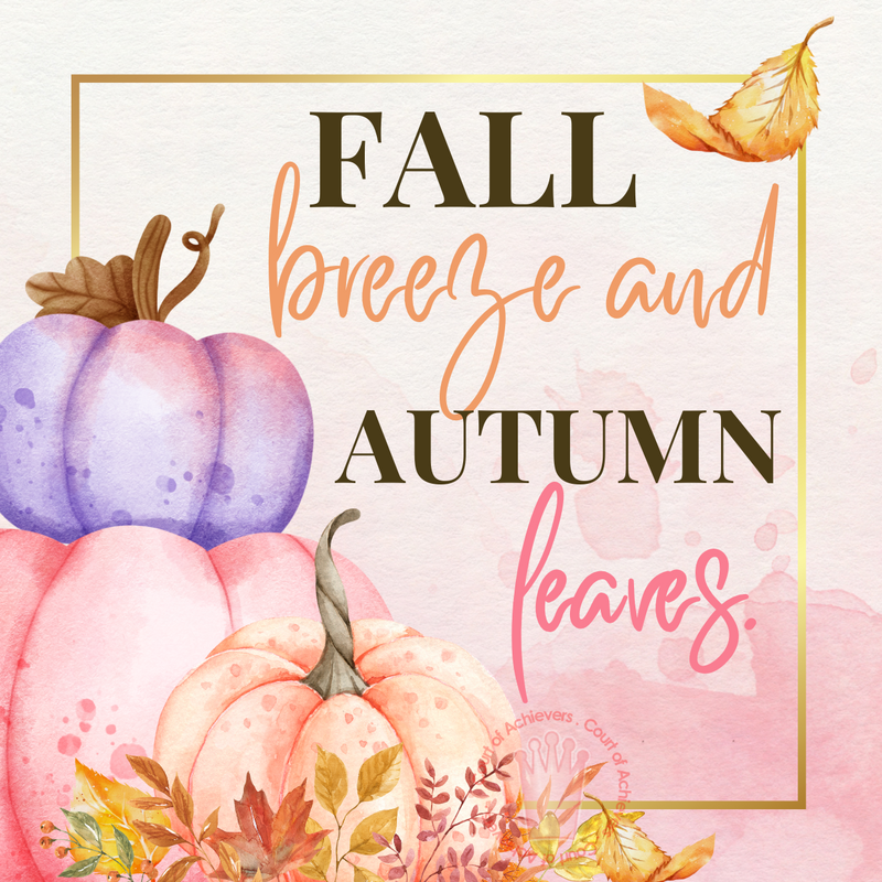 Fall Breeze Chat Card