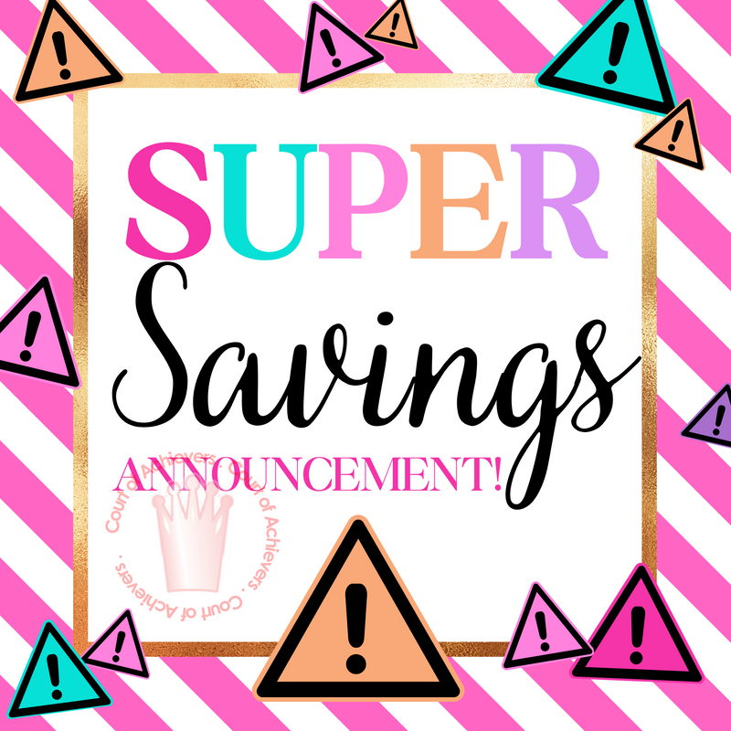 SUPER Savings! Chat Card