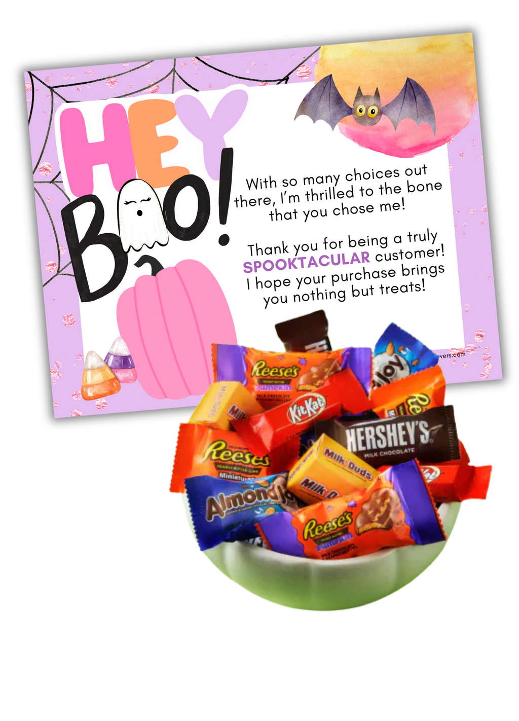 Fa-Boo-louse Treat Cards Bundle
