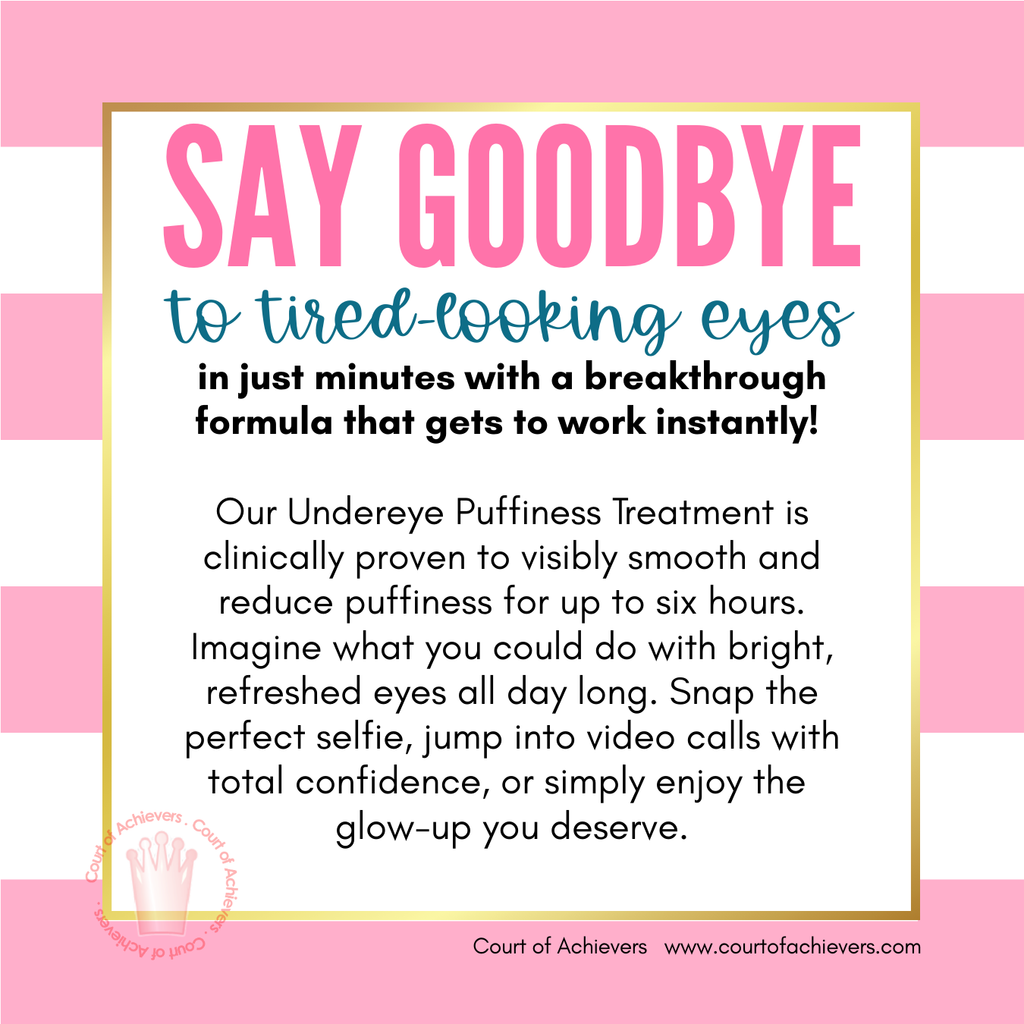 Bye Bye Puffy Eye Chat Card