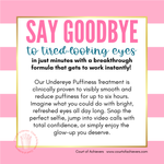 Bye Bye Puffy Eye Chat Card