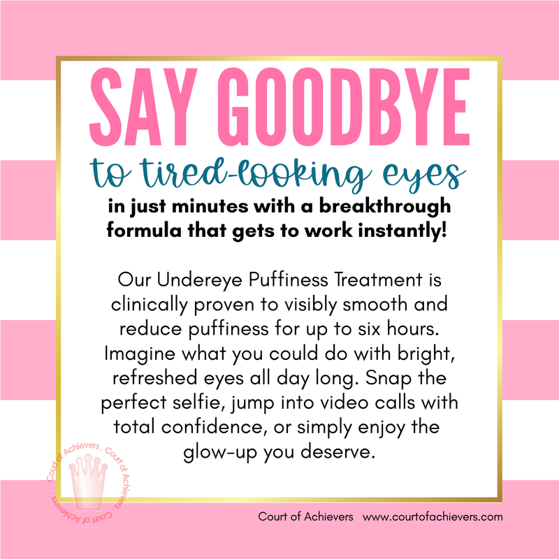 Bye Bye Puffy Eye Chat Card