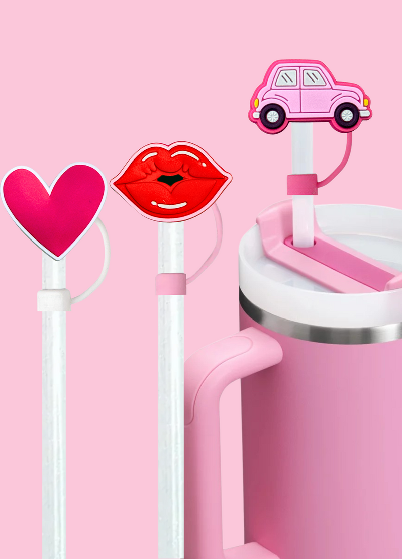 Pink Caddy Topper Set