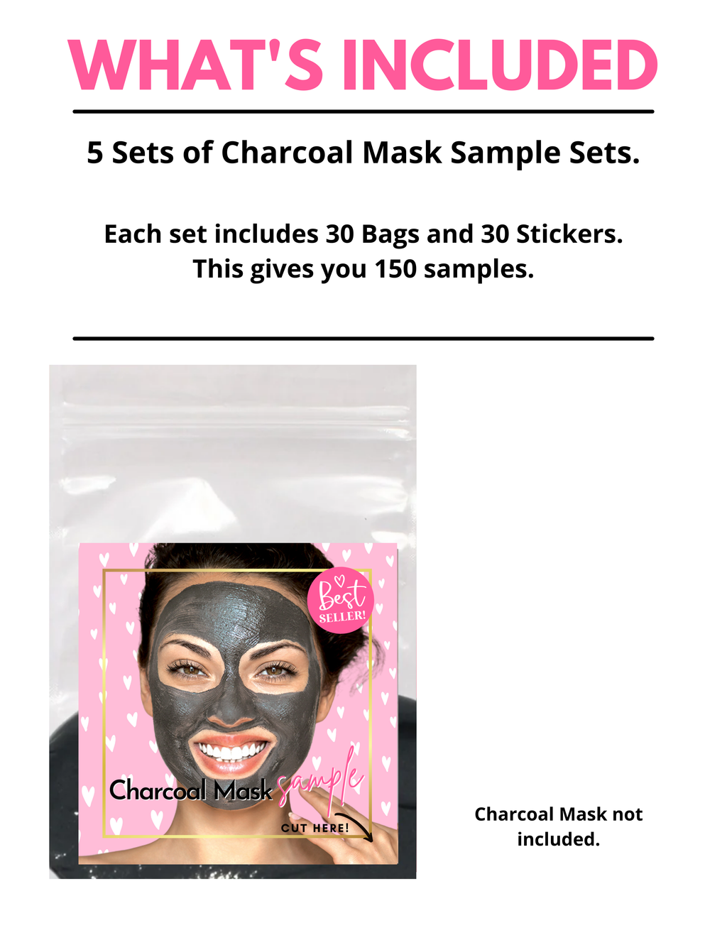 Charcoal Mask Sample Bundle