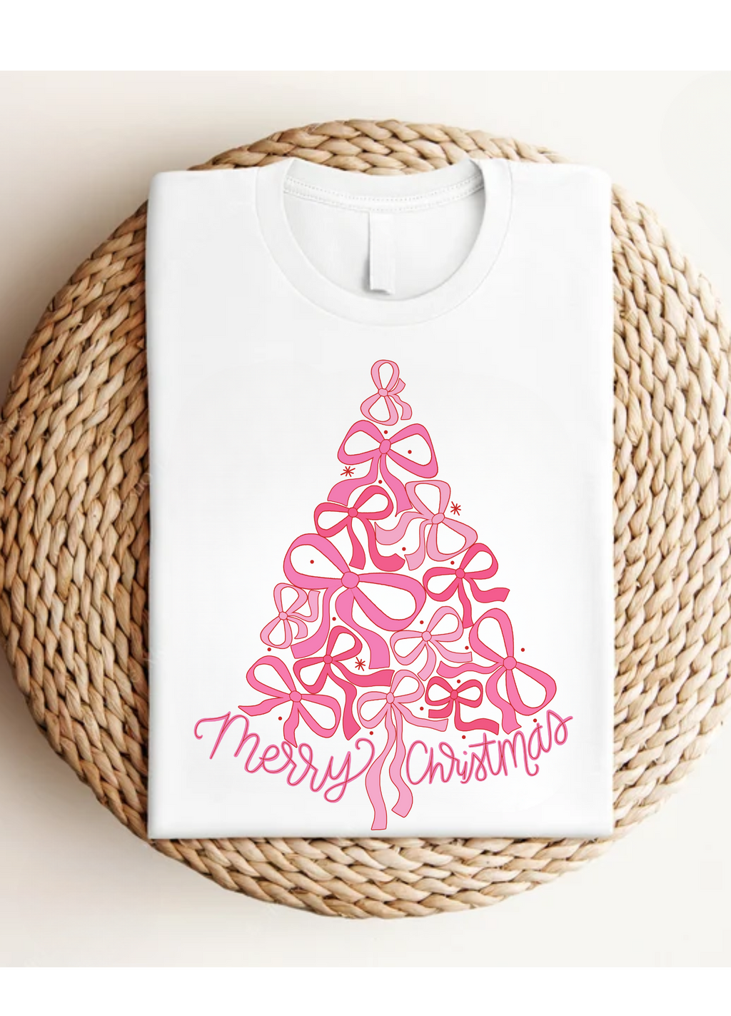 Bow-tiful Christmas Tee