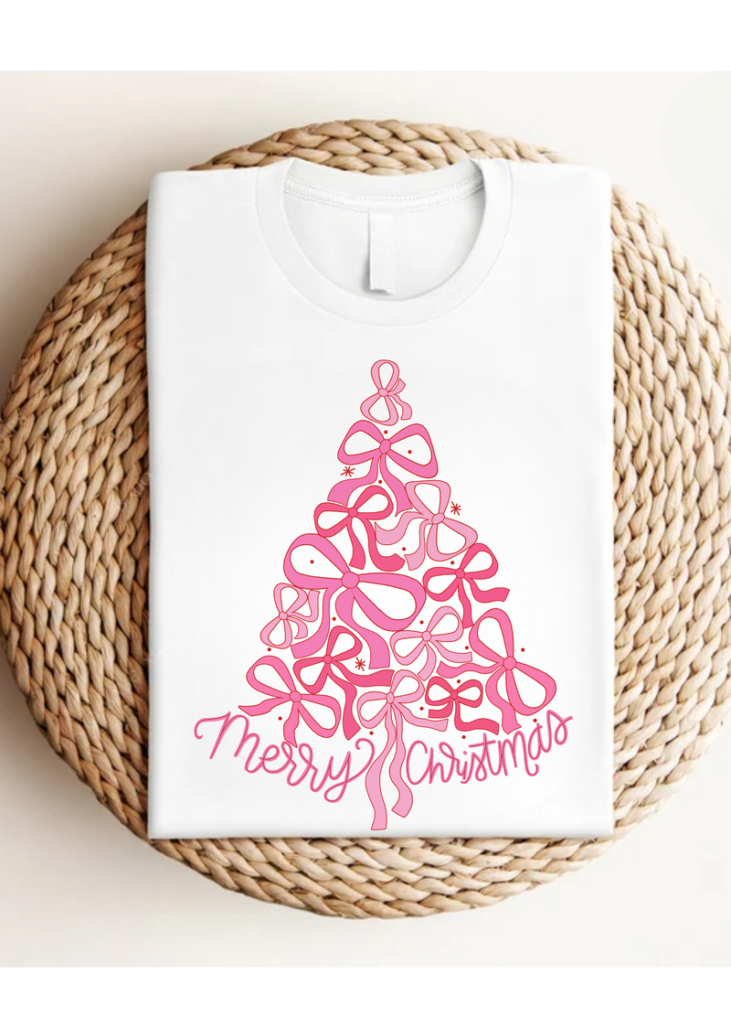 Bow-tiful Christmas Tee