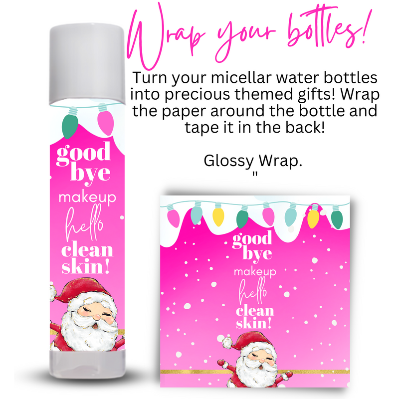 Holiday Micellar Water Wrap