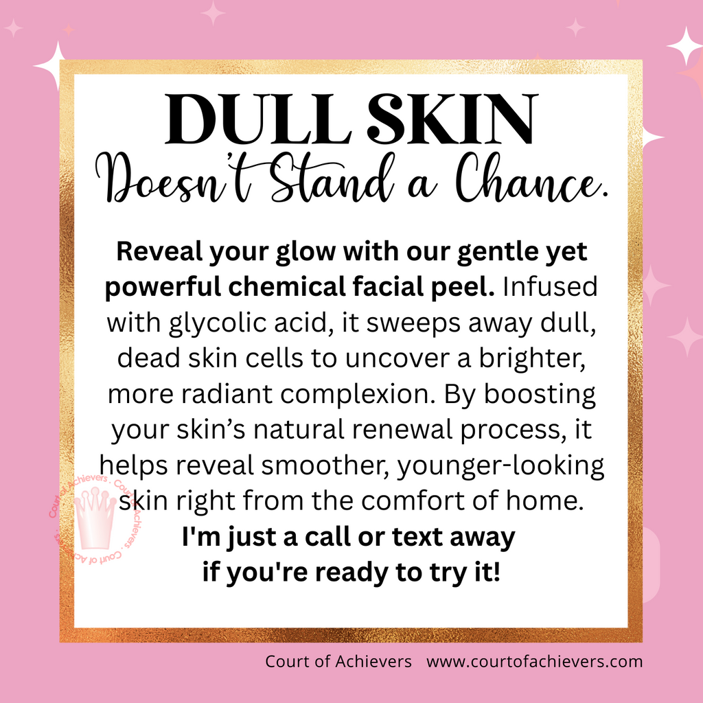 Facial Peel Chat Card