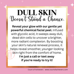 Facial Peel Chat Card