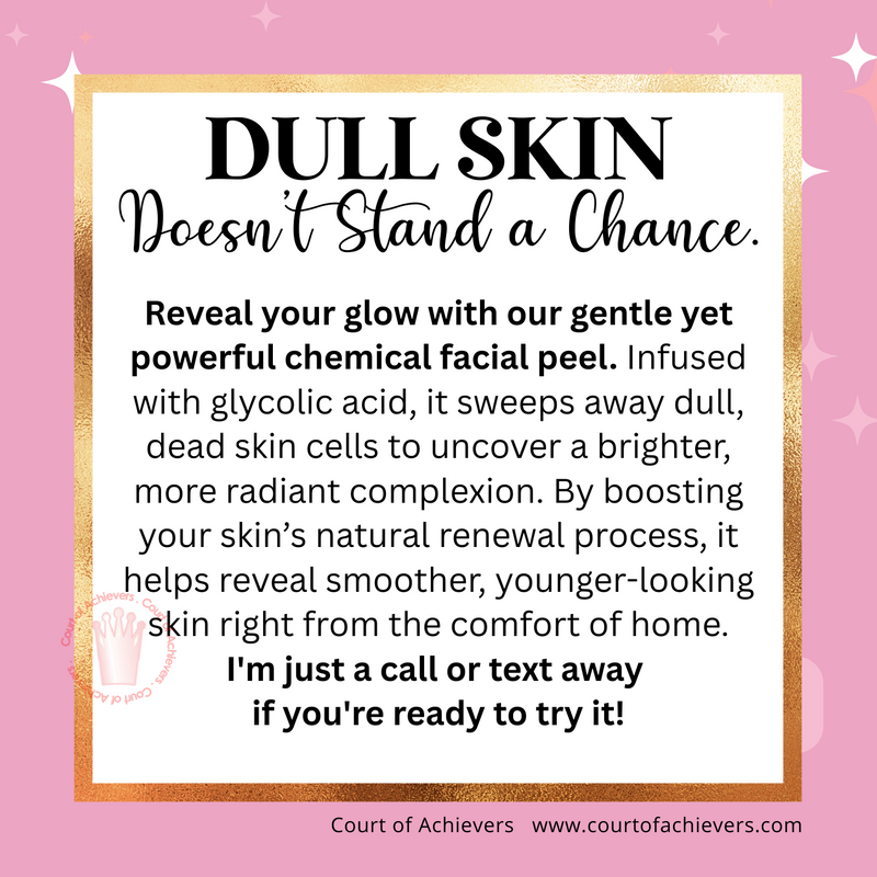 Facial Peel Chat Card