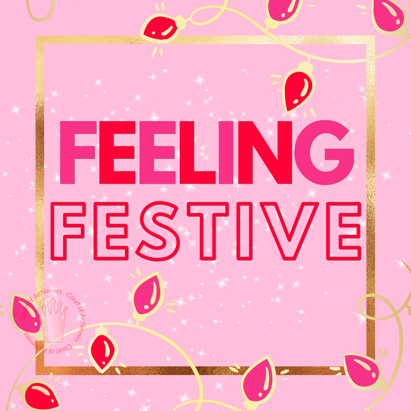 Feeling Festive Chat Card