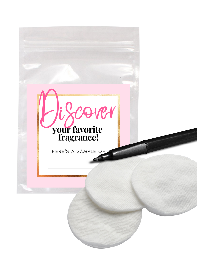 Fragrance Sample Sets in Pink