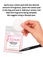 Fragrance Sample Bundle in Pink