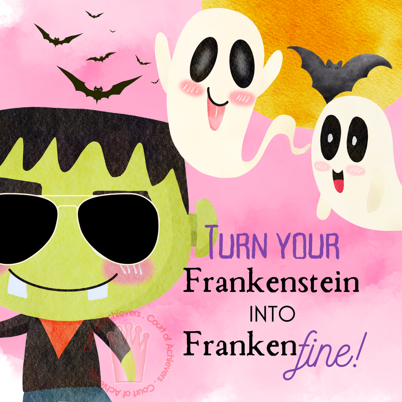 FrankenFine Chat Card