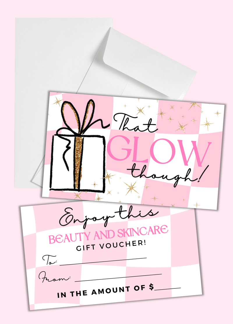 Glowing Skin Gift Certificates