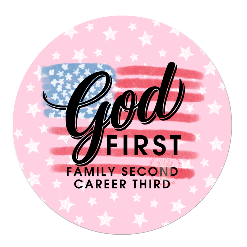 God First Sticker