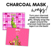 Grinch Charcoal Mask