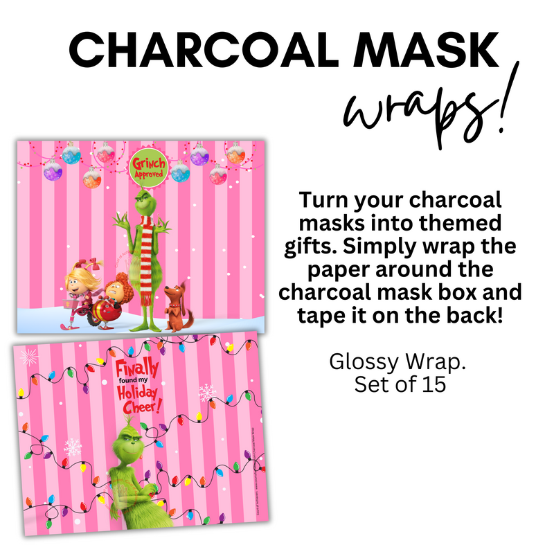 Grinch Charcoal Mask Wrap