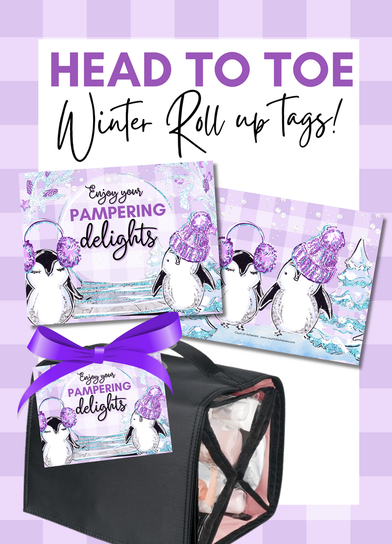 Winter Roll Up Tags