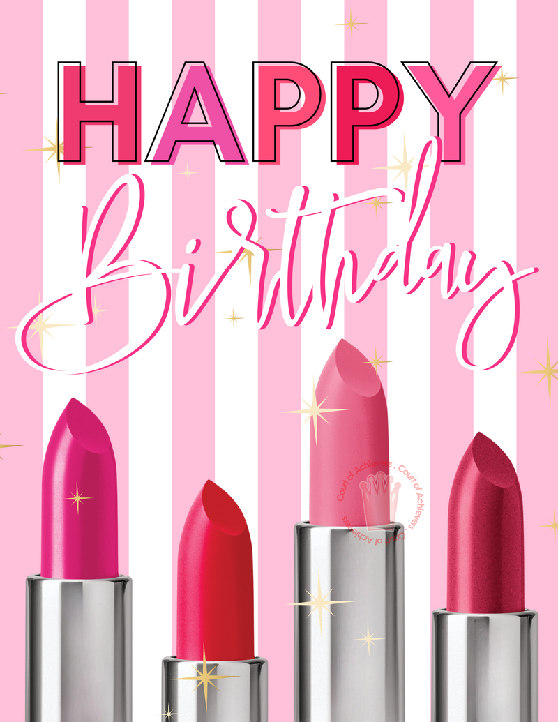 Lipstick Customer Bday!