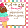 Here's the Scoop Chat Card