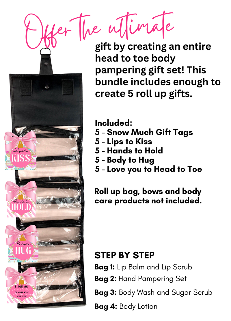 Holiday Roll Up Tags