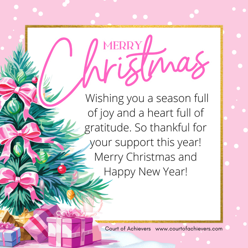 Merry Christmas Chat Card