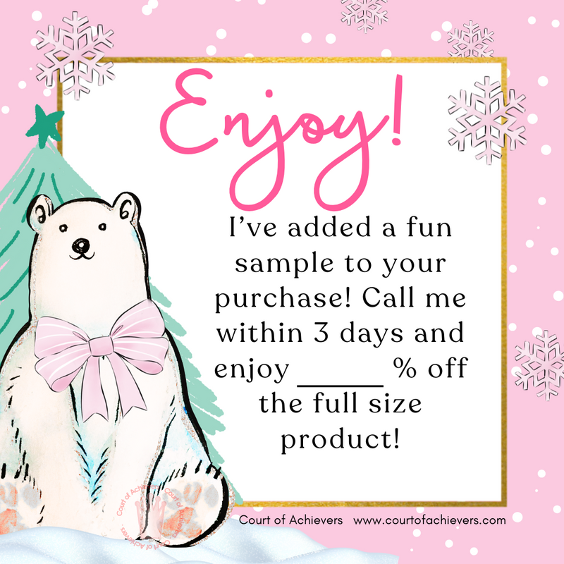 Beary & Bright Chat Card