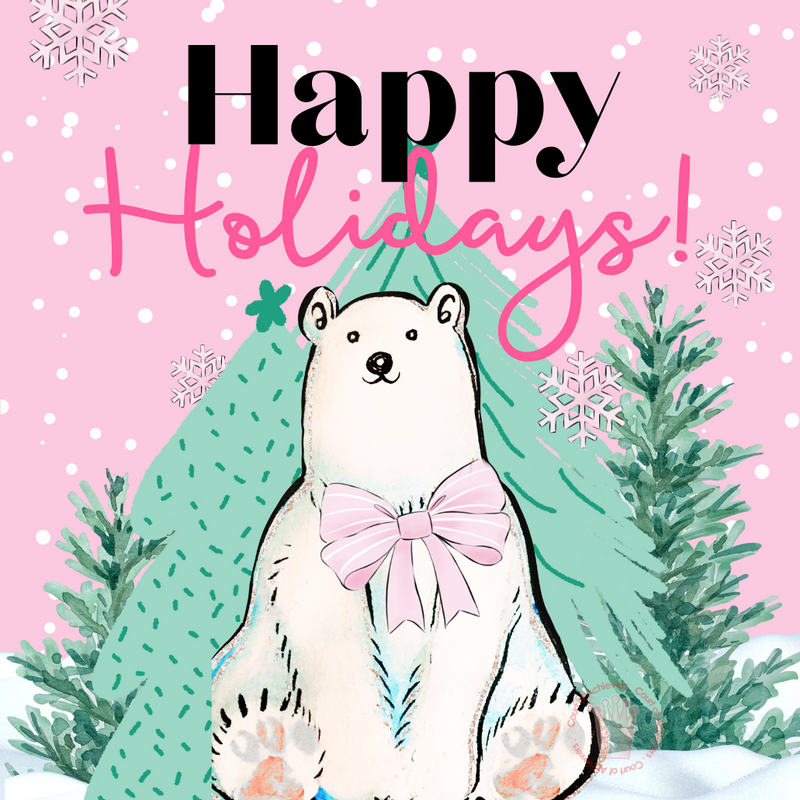 Beary & Bright Chat Card