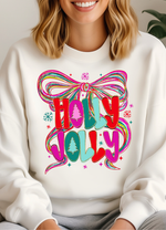 Holly Jolly Ivory Sweatshirt