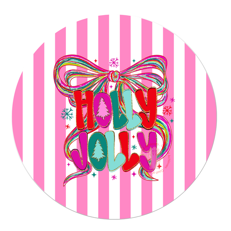 Holly Jolly Sticker